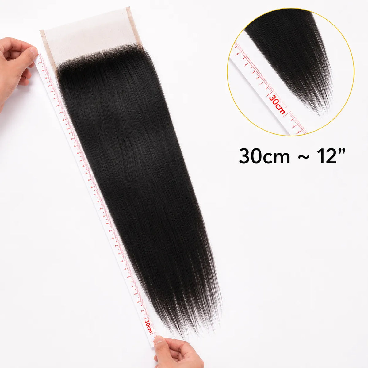 6X6 Straight HD Swiss Closure