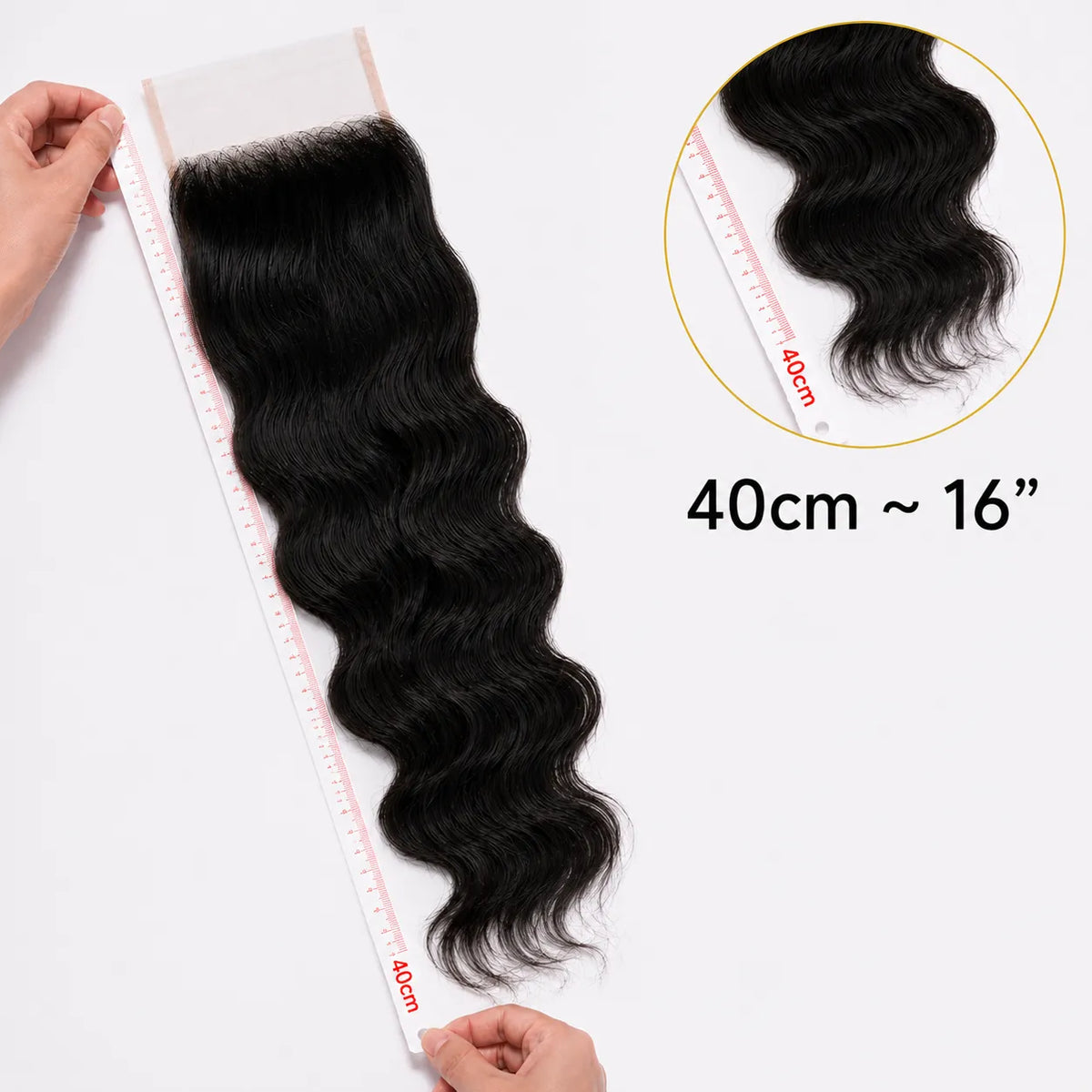 6X6 Wavy HD Swiss Closure