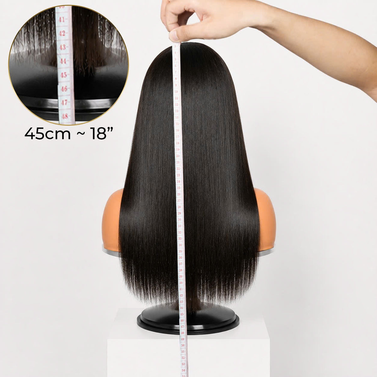 Straight HD Closure Wig