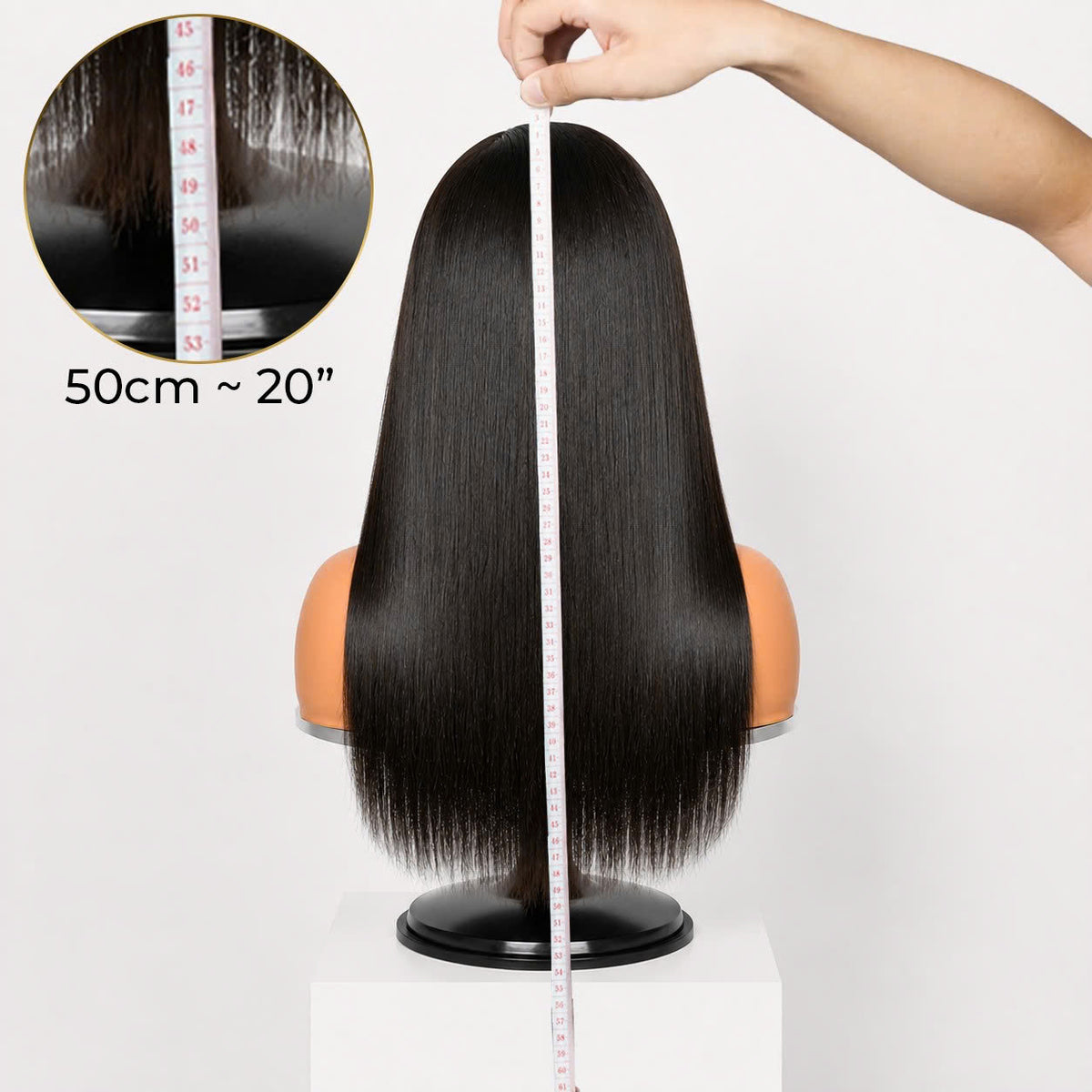 Straight HD Closure Wig