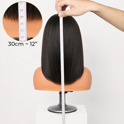 Straight HD Closure Wig