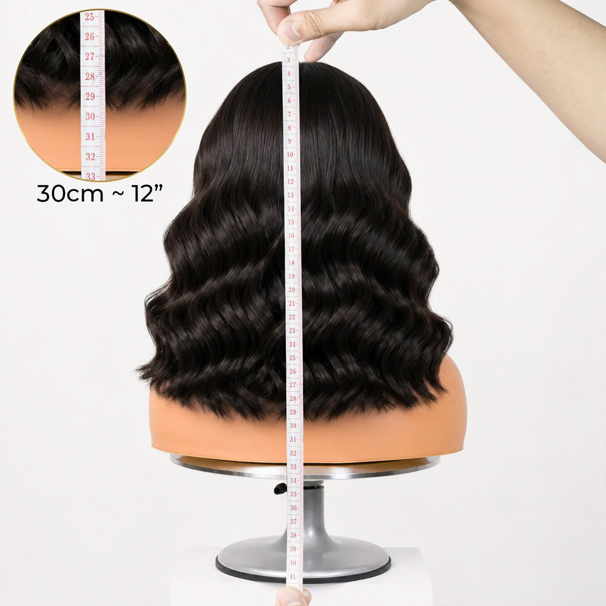 Wavy HD Closure Wig