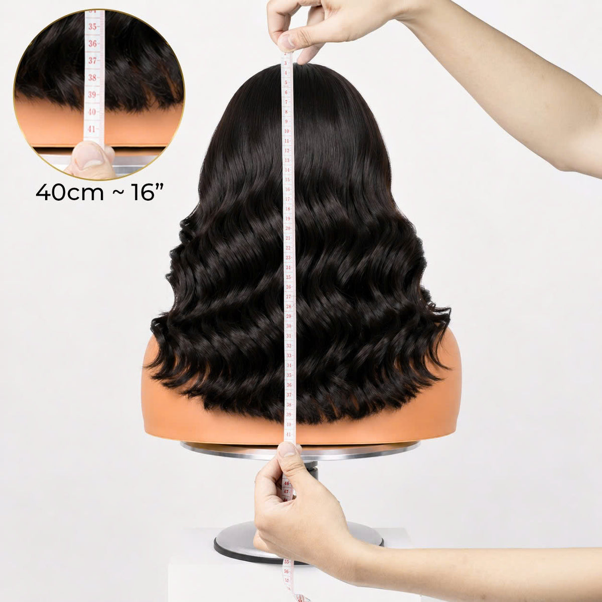 Wavy HD Closure Wig