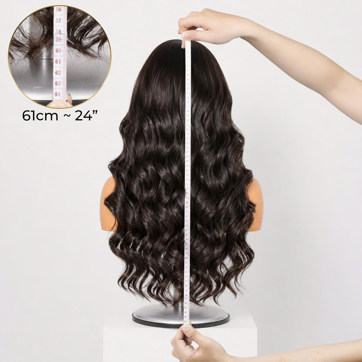 Wavy HD Closure Wig