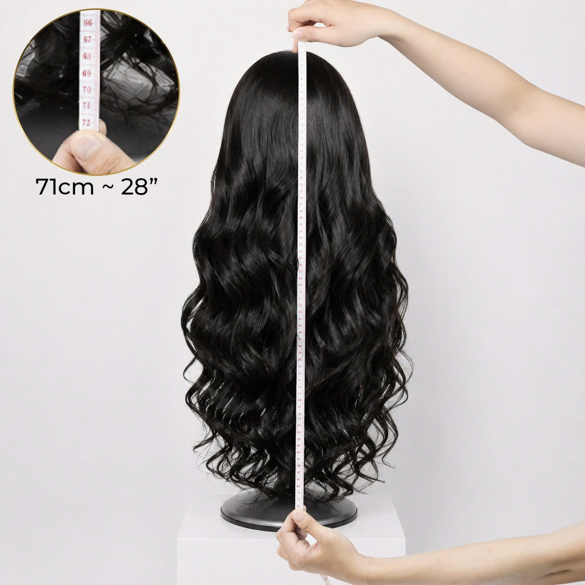 Wavy HD Closure Wig