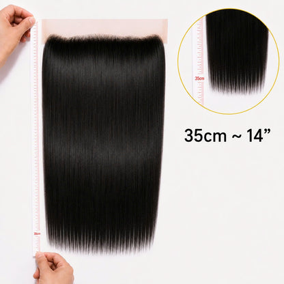 13X6 Straight HD Swiss Frontal