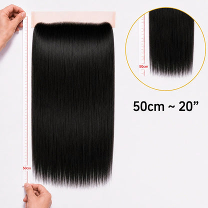 13X6 Straight HD Swiss Frontal