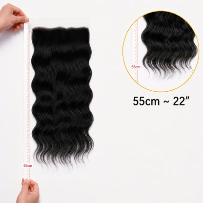 13X6 Wavy HD Swiss Frontal