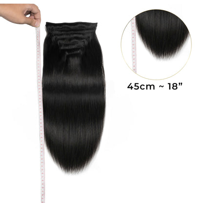 Raw Sea Straight Clip-Ins