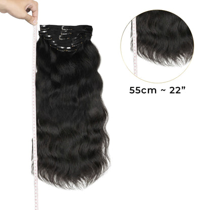 Raw Sea Wavy Clip-Ins