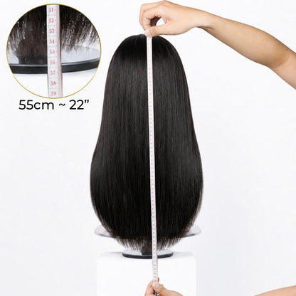 Straight HD Closure Wig