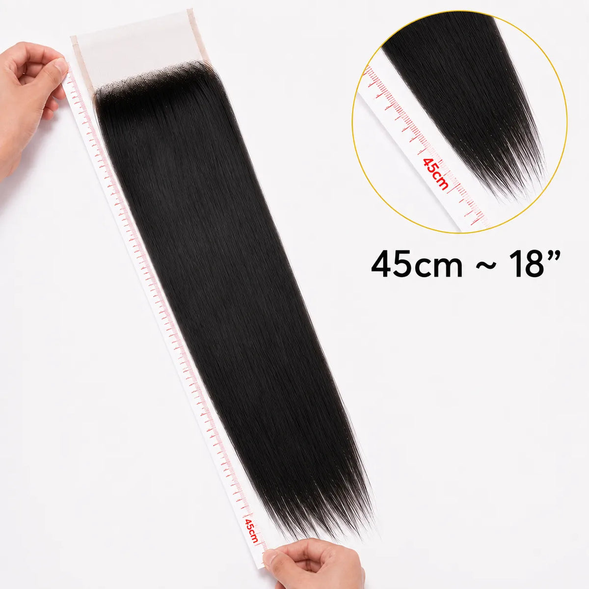 6X6 Straight HD Swiss Closure
