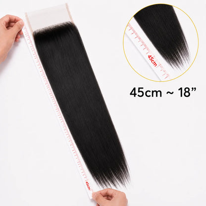6X6 Straight HD Swiss Closure