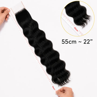 5X5 Wavy HD Swiss Closure