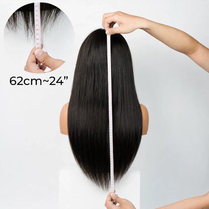 Straight HD Closure Wig