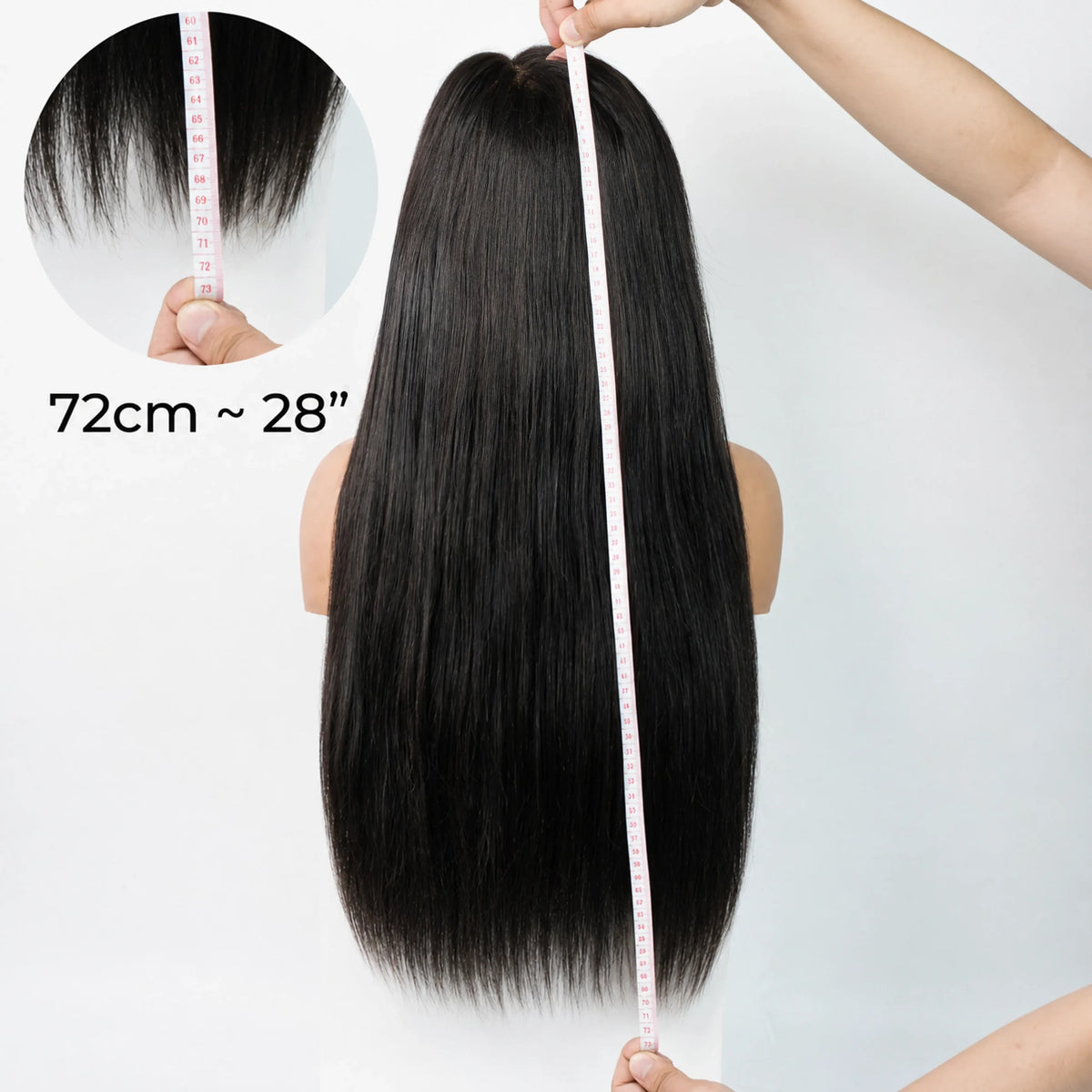 Straight HD Closure Wig