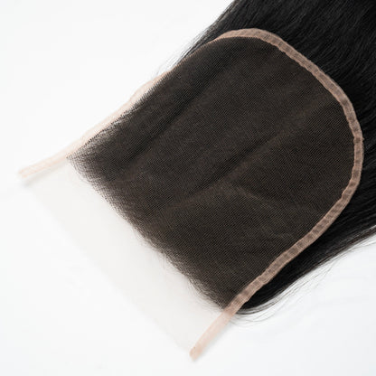 6X6 Straight HD Swiss Closure