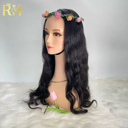5×5 HD Swiss Closure Wig Raw SEA Wavy Hair