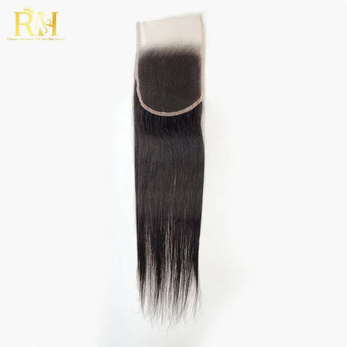 4×4 HD SWISS CLOSURE – Raw SEA Straight Natural color