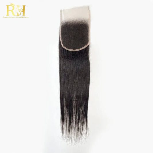 4×4 HD SWISS CLOSURE – Raw SEA Straight Natural color