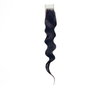 2×6 HD Swiss Closure – Raw SEA Wavy – Natural Color
