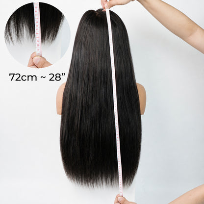 Straight HD Closure Wig