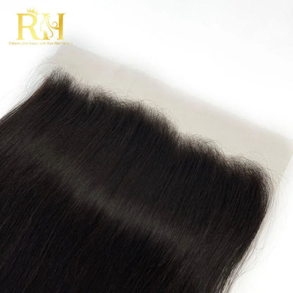 13×6 HD SWISS FRONTAL– Raw SEA Straight Natural color