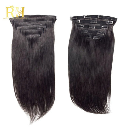 Clip In Raw SEA Straight hair – Natural color