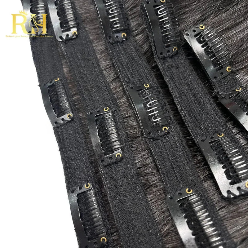 Clip In Raw SEA Straight hair – Natural color