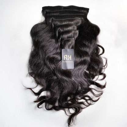 Clip In Raw SEA Wavy hair – Natural color