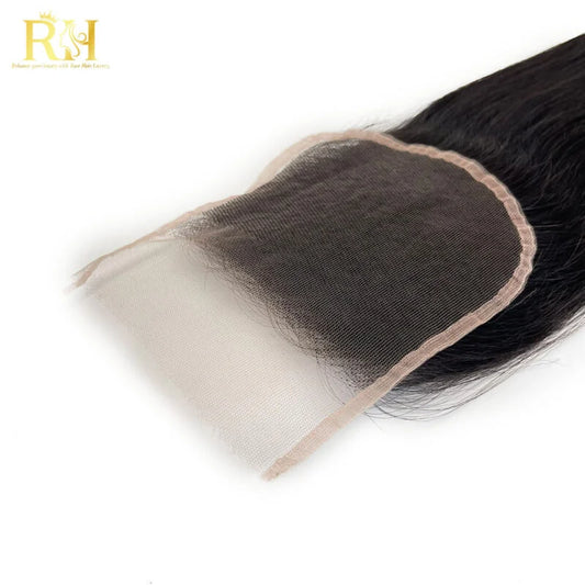 5×5 HD Swiss Closure – Raw SEA Straight – Natural Color