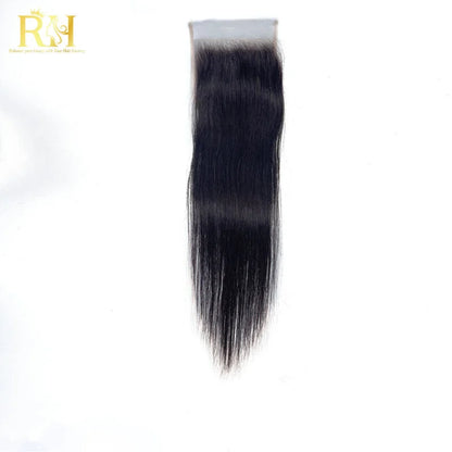 5×5 HD Swiss Closure – Raw SEA Straight – Natural Color