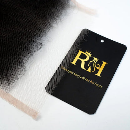 6×6 HD SWISS CLOSURE – Raw SEA Wavy – Natural Color