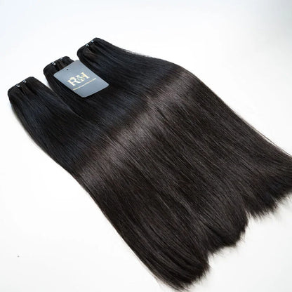 RAW SEA STRAIGHT BUNDLE – DYED BLACK