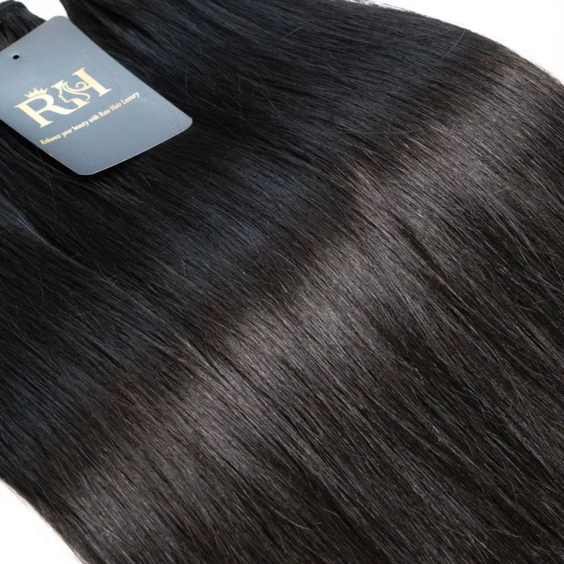 RAW SEA STRAIGHT BUNDLE – DYED BLACK