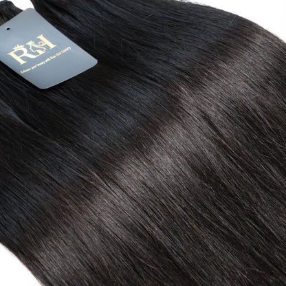 RAW SEA STRAIGHT BUNDLE – DYED BLACK