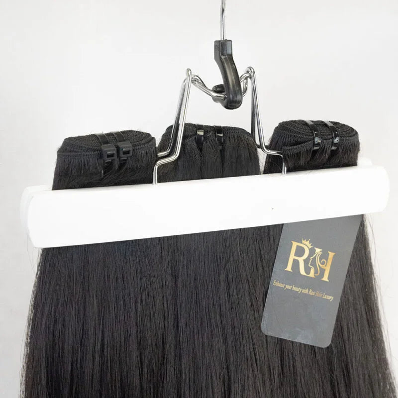 RAW SEA STRAIGHT BUNDLE – DYED BLACK