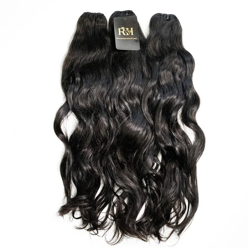 RAW SEA WAVY BUNDLE – DYED BLACK