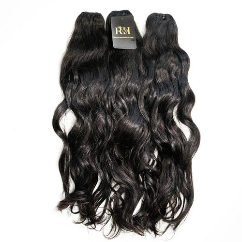 RAW SEA WAVY BUNDLE – DYED BLACK