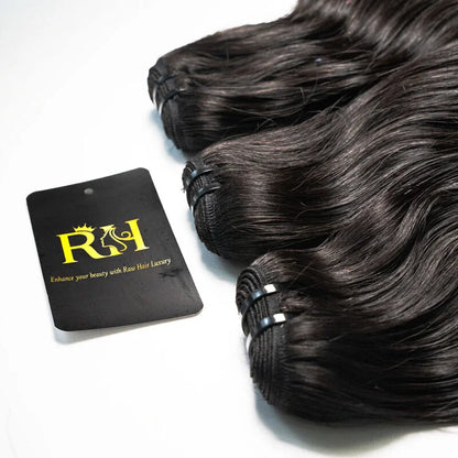 RAW SEA WAVY BUNDLE – DYED BLACK