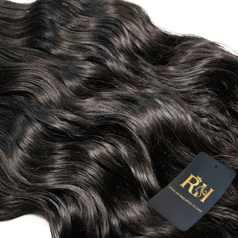 RAW SEA WAVY BUNDLE – DYED BLACK