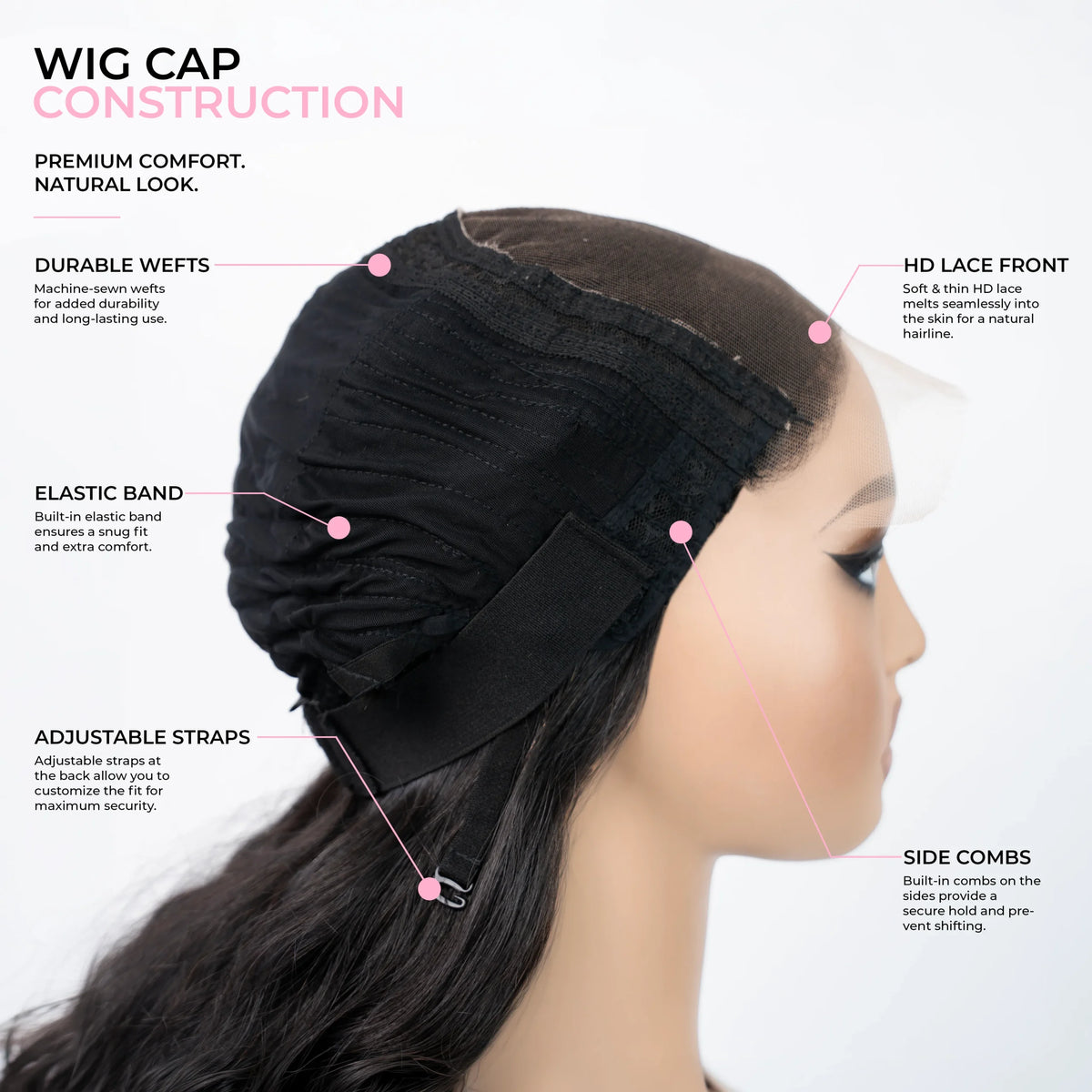 Wavy HD Closure Wig